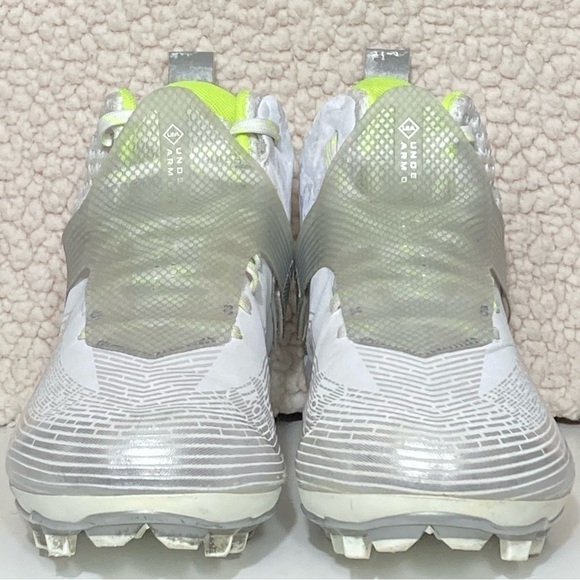 Under Armour Mens Highlight MC White Football Athletic Cleats Shoes SZ US 11.5 - Picture 3 of 11